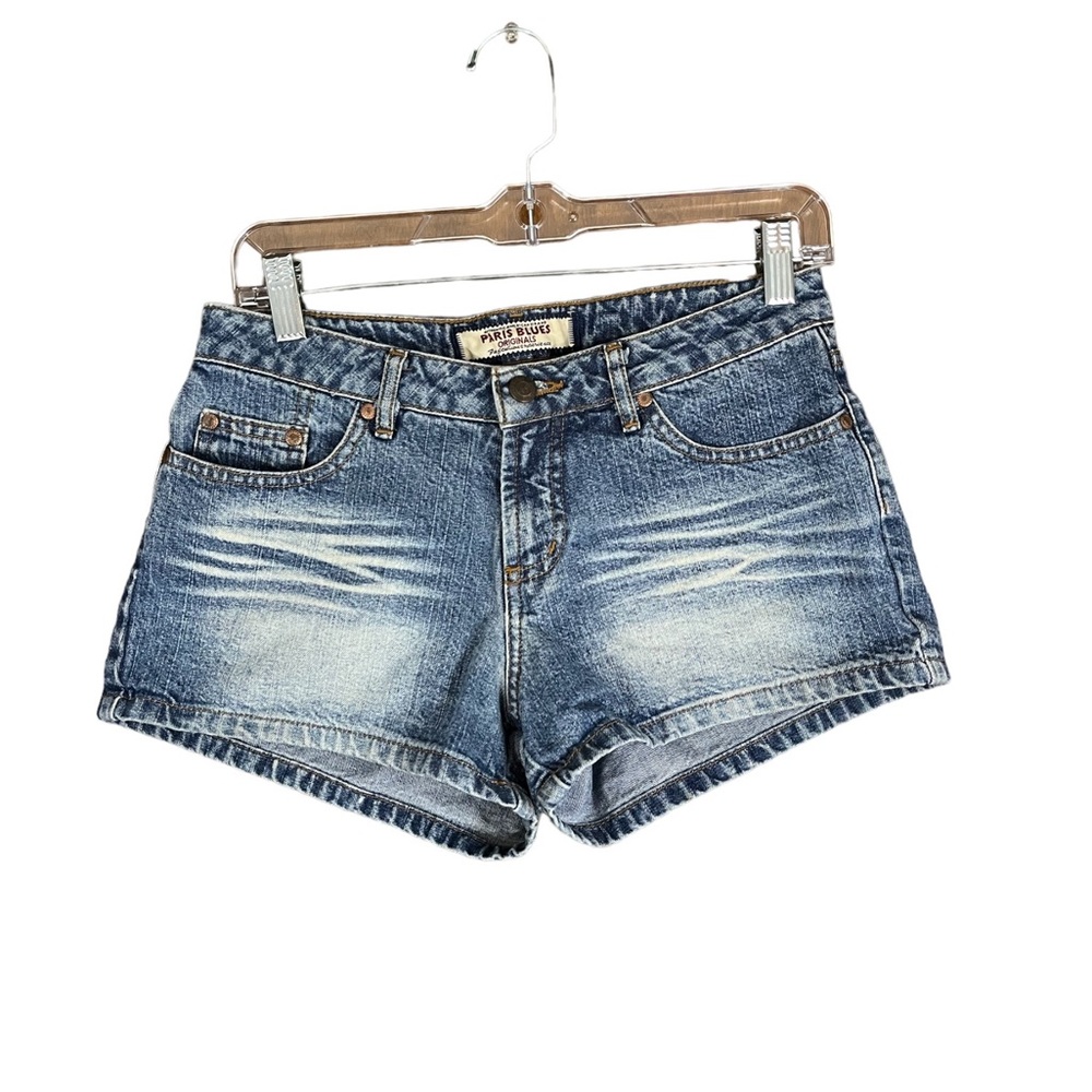 Womens‎ Vintage Paris Blues Shorts size 3 Blue Denim